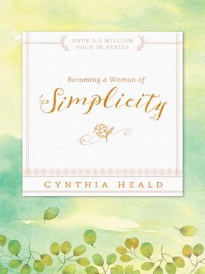 cover image of Becoming a Woman of Simplicity